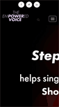 Mobile Screenshot of empoweryourvoice.com